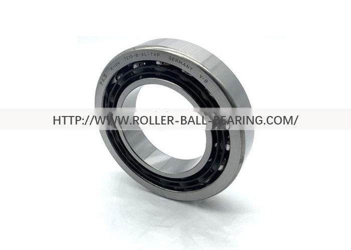 7215B ตลับลูกปืนเม็ดกลมสัมผัสเชิงมุม FAG 7215-B-TVP 7215-B-XL-TVP 75x130x25mm