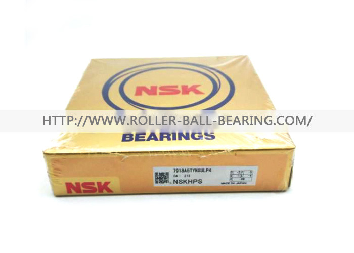 7918A5TYNSULP4 ตลับลูกปืนเม็ดกลมสัมผัสเชิงมุมความแม่นยำ 90 Mm ID 125 Mm OD 18 Mm