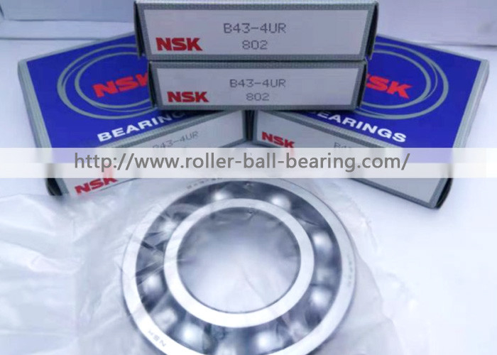 B43-4UR NSK ตลับลูกปืนรถยนต์ B43-4UR ตลับลูกปืนเม็ดกลมร่องลึก 43x87x19.5B43-4