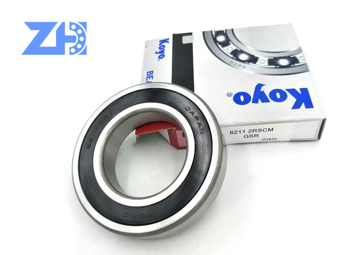 6211-RS ตลับลูกปืนเม็ดกลมร่องลึก 6211-2RS 55x100x21 6211RS 6211 2RS 6211 RS