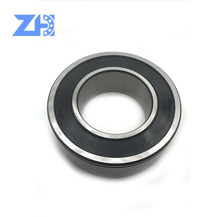 ทนอุณหภูมิสูง 120SLE2111 Excavator Double Row Bearings ฝาครอบยางแบริ่งลูกกลิ้งทรงกลม