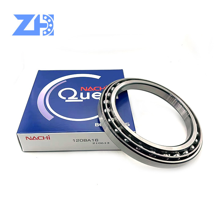 120BA16 ตลับลูกปืนเม็ดกลมสัมผัสเชิงมุม 120x165x22mm ตลับลูกปืนขุดชนิดเหล็ก