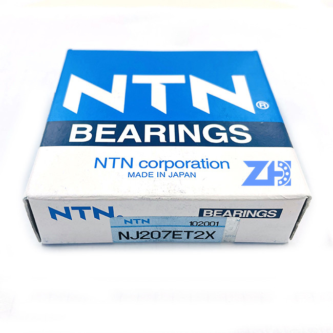 NJ207ET2X 207ET2X NJ207 NJ207ET2XRS P2 P3 P0 P1 P5 P6 P4 ระดับคุณภาพ CHROME STEEL แบริ่งลูกกลิ้งเรียว