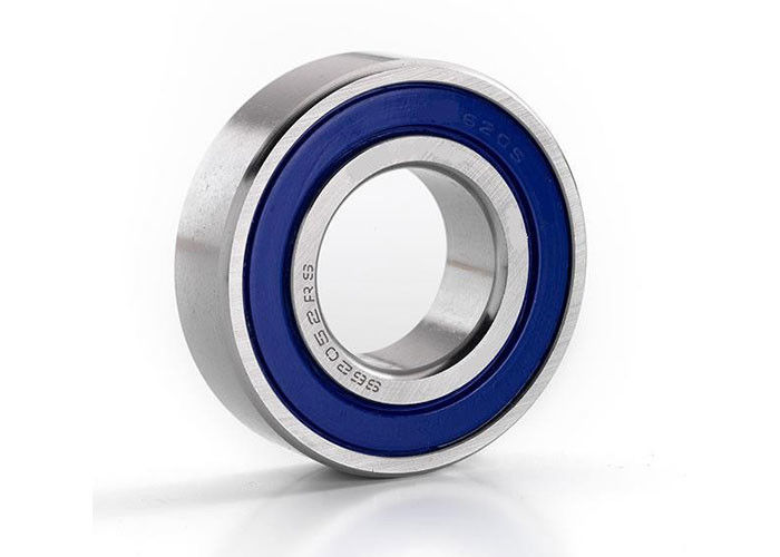 Z2V2 ตลับลูกปืนร่องลึกคุณภาพ 6206 2RS สำหรับเครื่องจักรพลาสติกขนาด 30*62*16mm