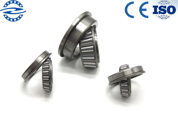 ความแม่นยำสูง P0 P6 แบริ่งลูกกลิ้งเรียวสีเงินจำนวน 30205 25 * 52 * 16.5 mm