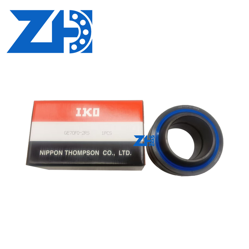GE70F0-2RS สายสอดสับฟิ้ง ความสามารถในการบรรทุกสูงและการผสมผสานตัวเองสําหรับความเร็วต่ํามุมและการปรับตัวเอง