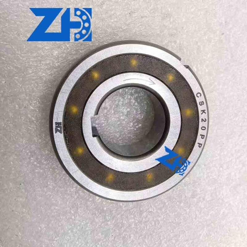 CSK20PP one-way bearings can be used in overspeed clutches or transmission devices such as conveying systems, washing machines, lawn mowers, printing presses, textile machinery and food machinery.