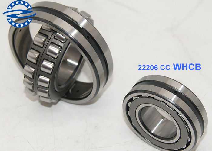 22206 CC CA MB ลูกกลิ้งสองแถวแบริ่งหล่อลื่นน้ำมัน 30 * 62 * 20 มม
