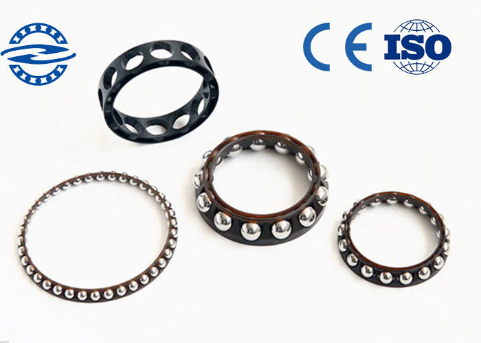Chrome Steel Gcr15 ตลับลูกปืนเม็ดกลมสัมผัสมุมวัสดุ 7000 ขนาด 10*26*8mm
