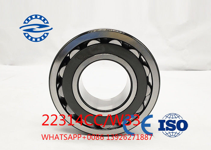 GCR15 70x150x51 Mm แบริ่งลูกกลิ้งทรงกลม 22314 CC / C3W33 สำหรับเครื่องขุด