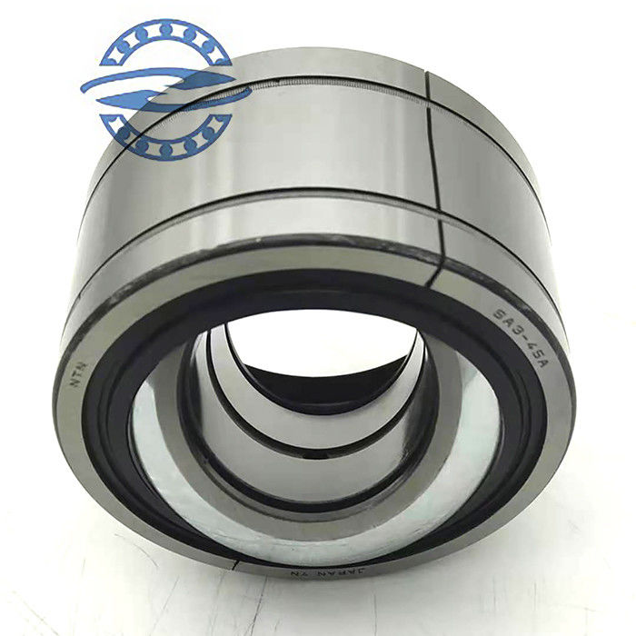 Chrome Steel P6 P5 SA3-45 AD1 ตลับลูกปืนกาบผิวโค้งทรงกลมขนาด 45*100*72MM