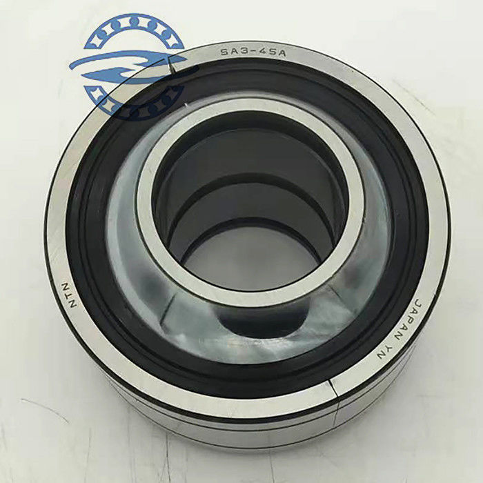 Chrome Steel P6 P5 SA3-45 AD1 ตลับลูกปืนกาบผิวโค้งทรงกลมขนาด 45*100*72MM