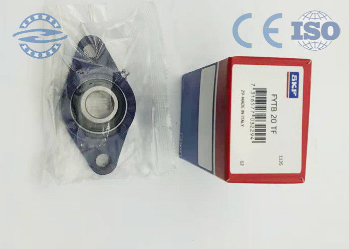 Bore Y Flanged Units ตลับลูกปืนหมอนอุตสาหกรรม FYTB 20 TF 20 * 90 * 60.5mm