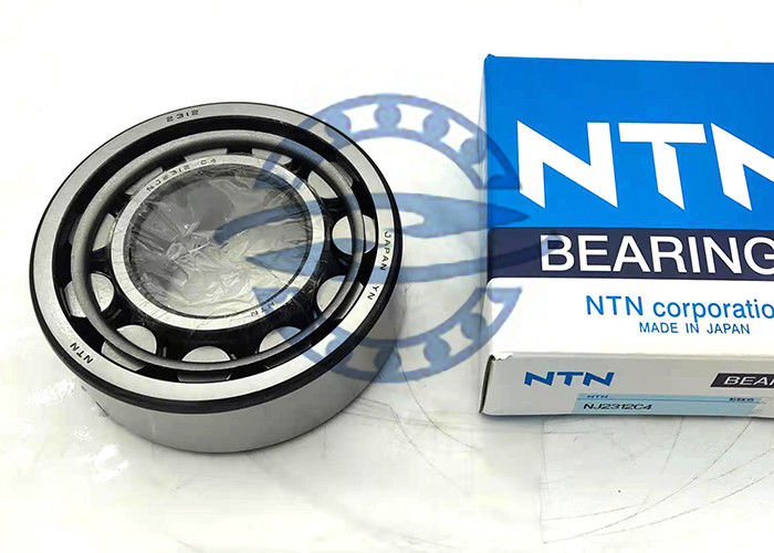 แถวเดี่ยว NJ2312 แบริ่งลูกกลิ้งทรงกระบอก NUP2312 ECM ขนาด 60*130*46 mm