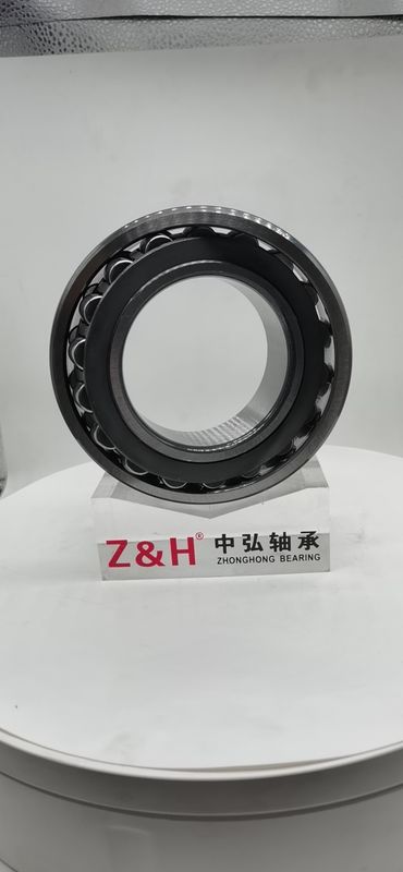 กรงเหล็กราคาดีที่สุด 22214CC / W33 แบริ่งลูกกลิ้งทรงกลมขนาด 70 * 125 * 31MM