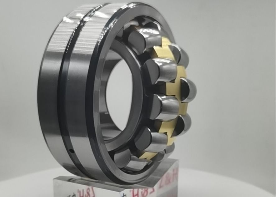 Super Finish Brassl Cage 22313CA / W33 แบริ่งลูกกลิ้งทรงกลมขนาด 65 × 140 × 48mm