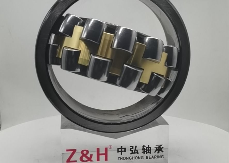 Super Finish Brassl Cage 22313CA / W33 แบริ่งลูกกลิ้งทรงกลมขนาด 65 × 140 × 48mm