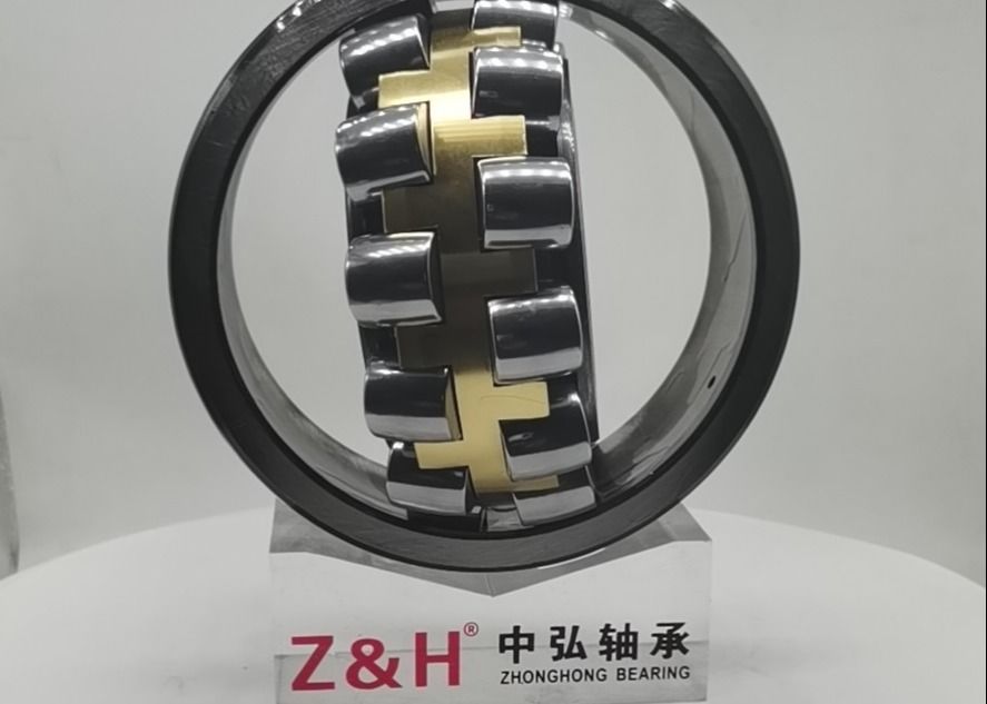 Super Finish Brassl Cage 22313CA / W33 แบริ่งลูกกลิ้งทรงกลมขนาด 65 × 140 × 48mm