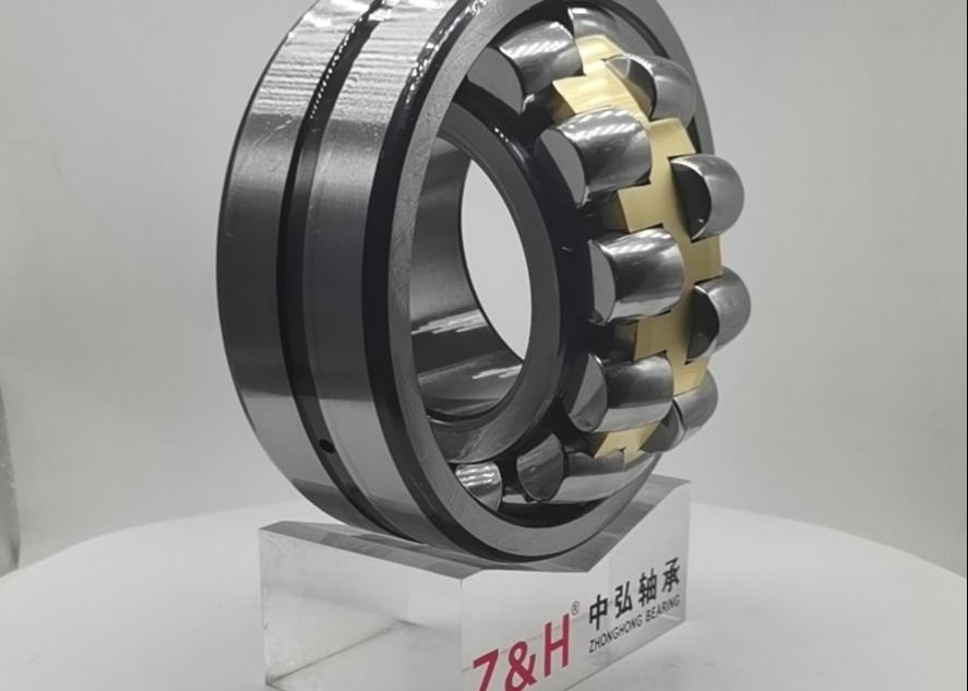 Super Finish Brassl Cage 22313CA / W33 แบริ่งลูกกลิ้งทรงกลมขนาด 65 × 140 × 48mm