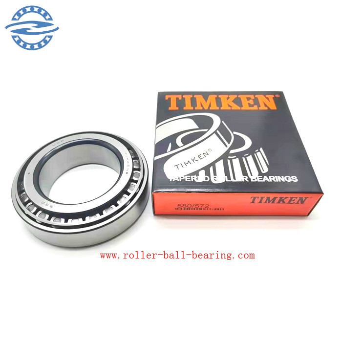 กรงขึ้นรูป 580/572 แบริ่งลูกกลิ้งเรียว 580R/572 ขนาด 82.55*139.99*28.575 มม.
