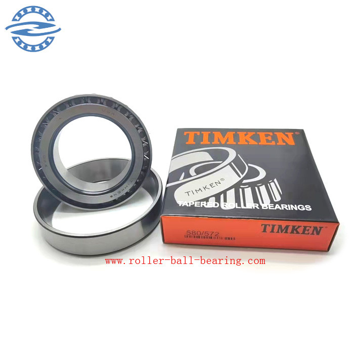 กรงขึ้นรูป 580/572 แบริ่งลูกกลิ้งเรียว 580R/572 ขนาด 82.55*139.99*28.575 มม.