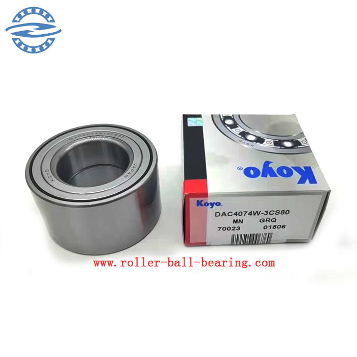 DAC4074W-3CS80 Gcr15 Hubแบริ่งอะไหล่DAC4074รถล้อแบริ่งขนาด40*74*42มิลลิเมตร