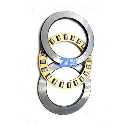 81112M แรงขับแบริ่งลูกกลิ้งทรงกระบอกแถวเดียวการกวาดล้างมาตรฐานขนาดมาตรฐานกรงทองเหลืองกรงมาตรฐาน