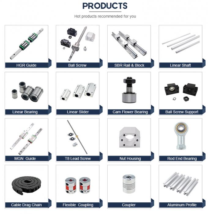 100 มม. 800 มม. รางสไลด์เชิงเส้นขนาดเล็ก MGN7 MGN12 MGN15 MGN9 11
